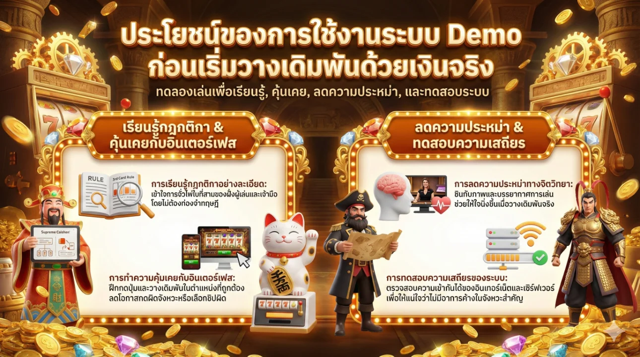 บาคาร่าออนไลน์ ทดลองเล่นฟรี 50,000