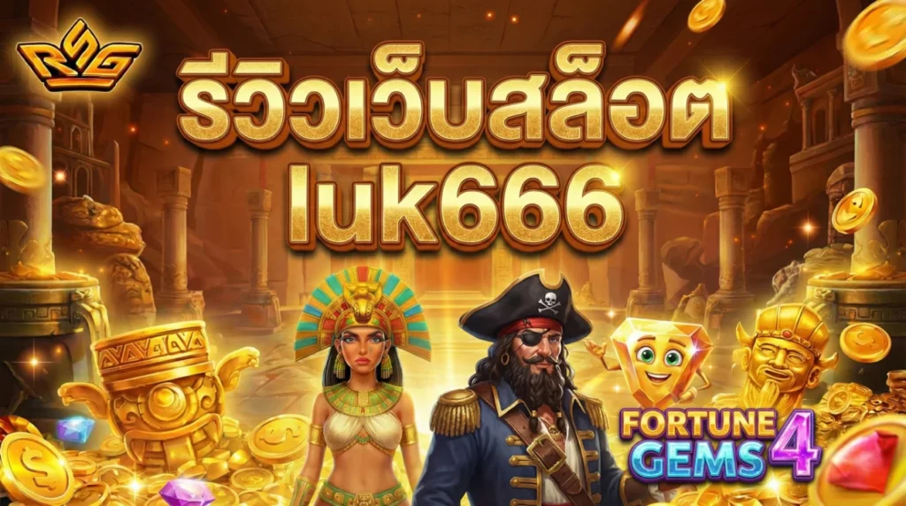 รีวิวเว็บสล็อต luk666