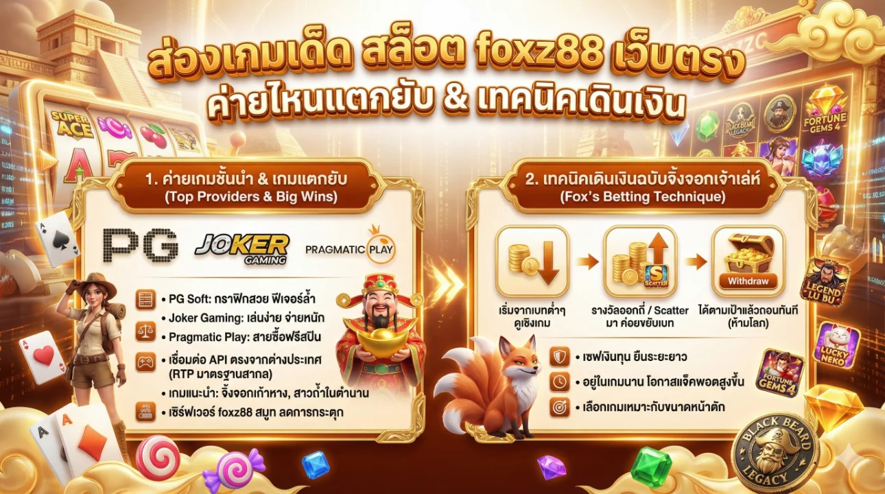 สมัคร foxz88 เครดิตฟรี