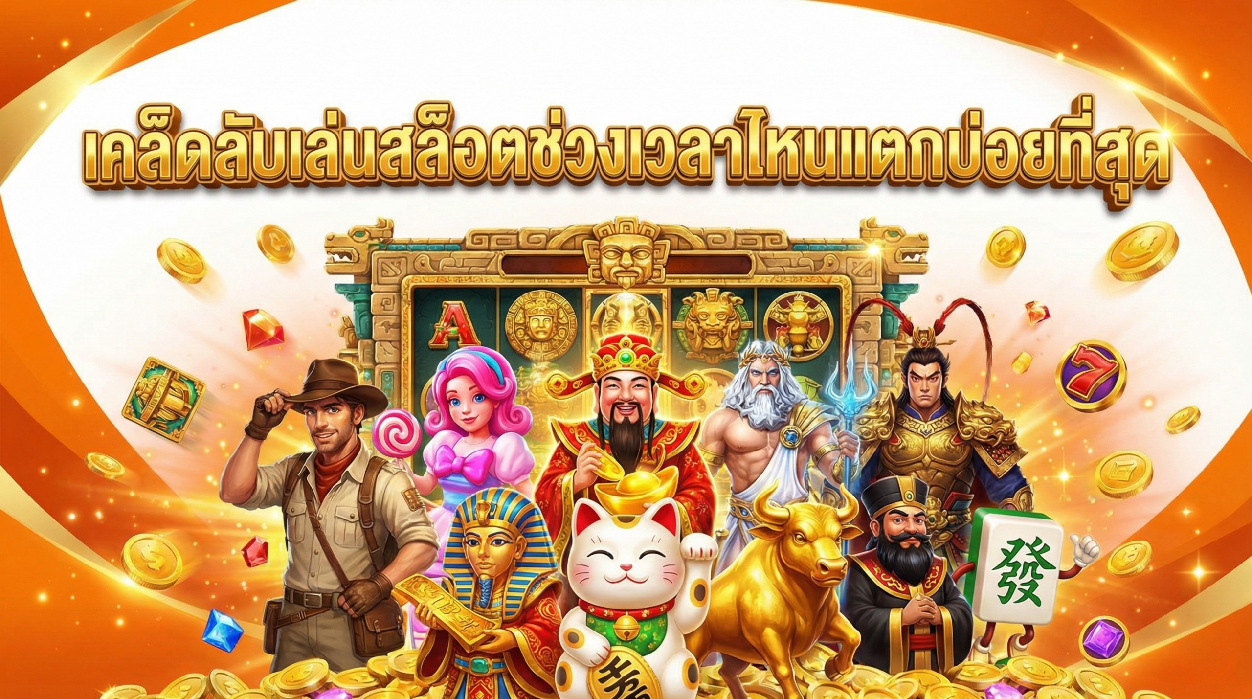 เคล็ดลับเล่นสล็อตช่วงเวลาไหนแตกบ่อยที่สุด