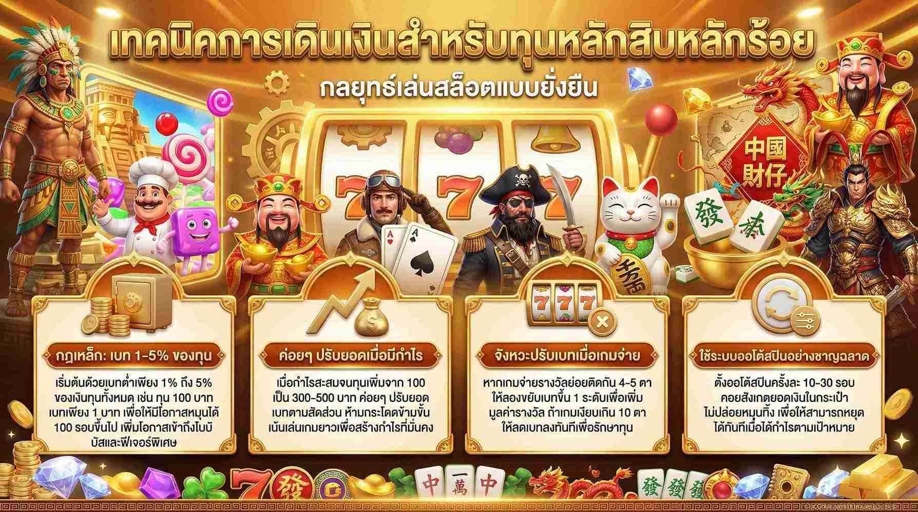 กลยุทธ์เล่นสล็อตแบบยั่งยืน