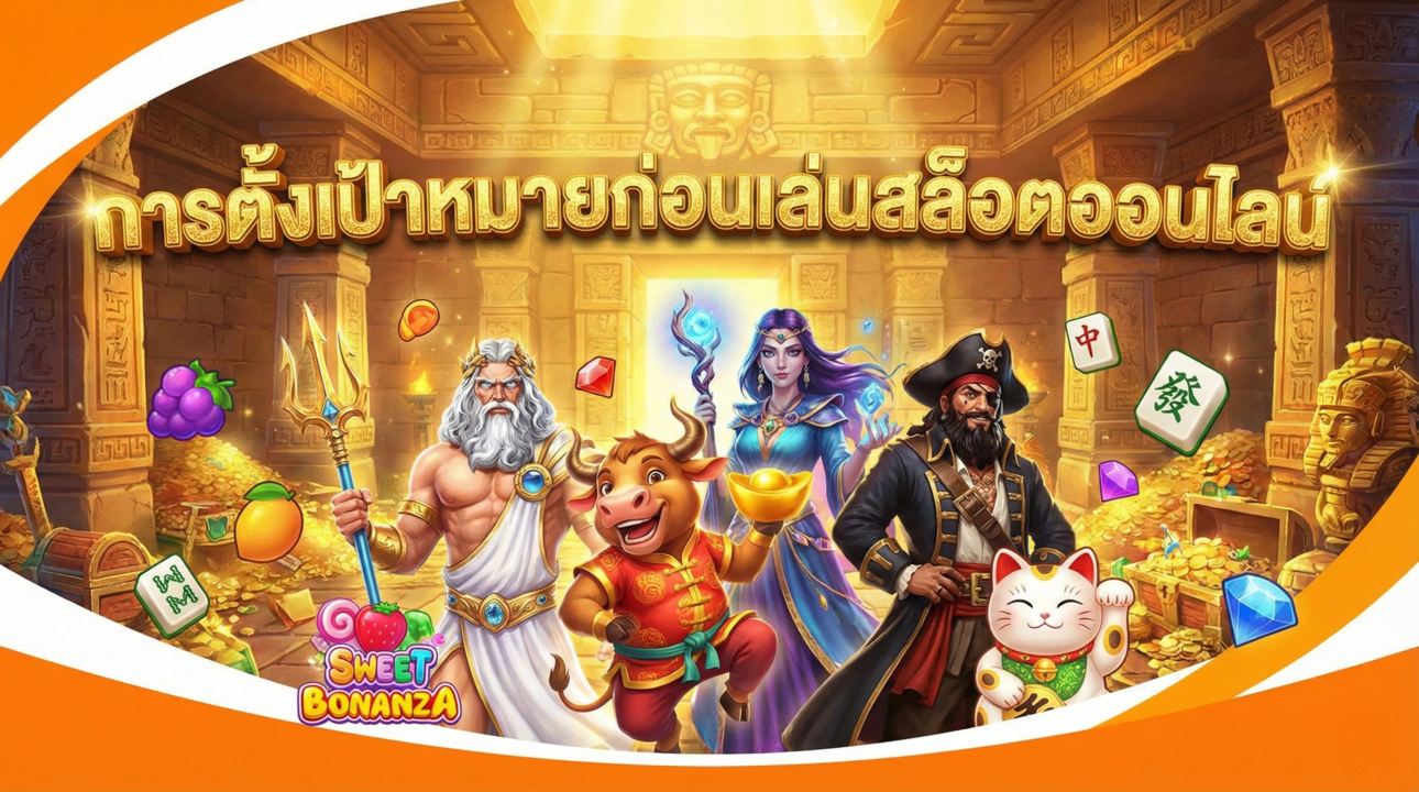 การตั้งเป้าหมายก่อนเล่นสล็อตออนไลน์