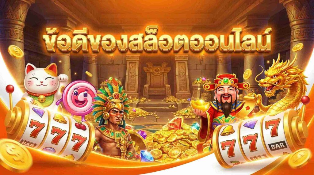 ข้อดีของสล็อตออนไลน์