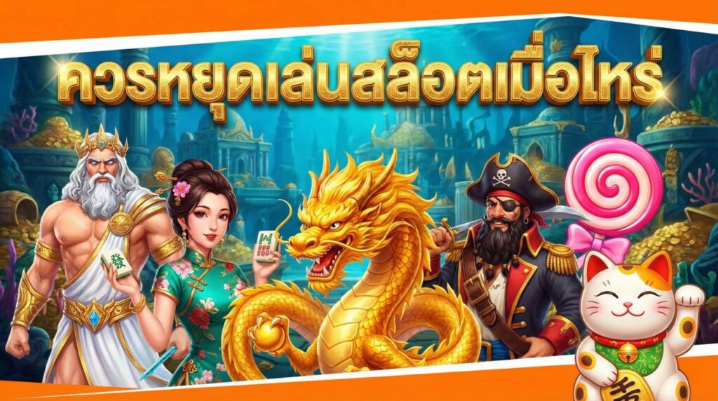 ควรหยุดเล่นสล็อตเมื่อไหร่