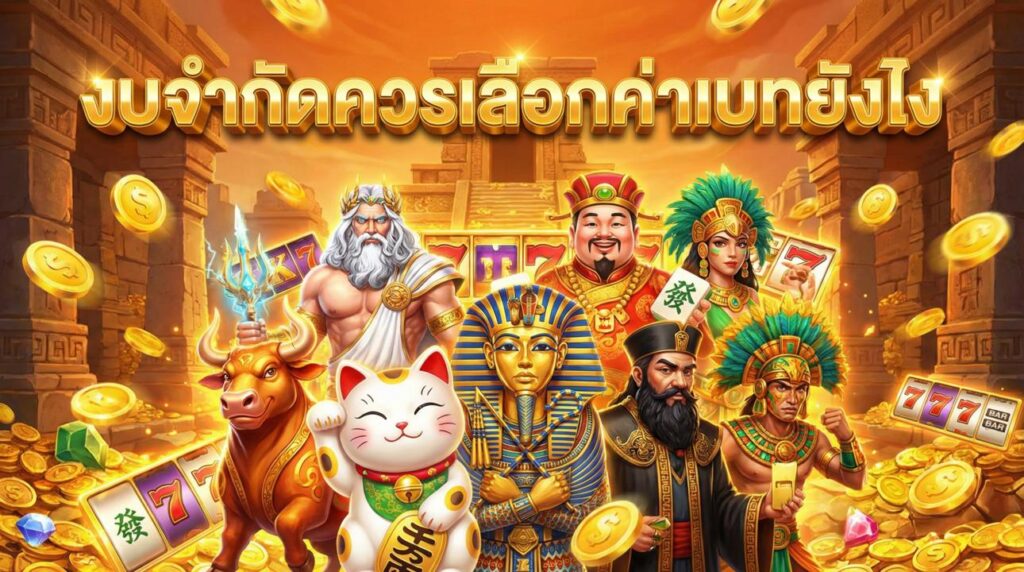 งบจำกัดควรเลือกค่าเบทยังไง