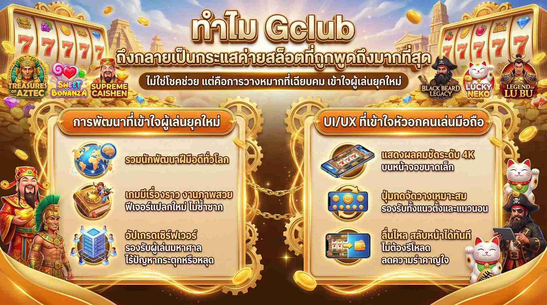 ทำไม Gclub ถึงมาแรง