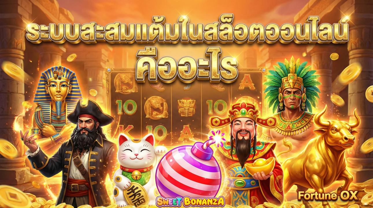 ระบบสะสมแต้มในสล็อตออนไลน์ คืออะไร