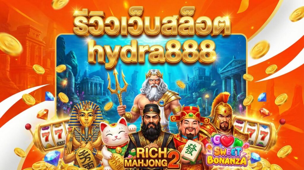 รีวิวเว็บสล็อต hydra888