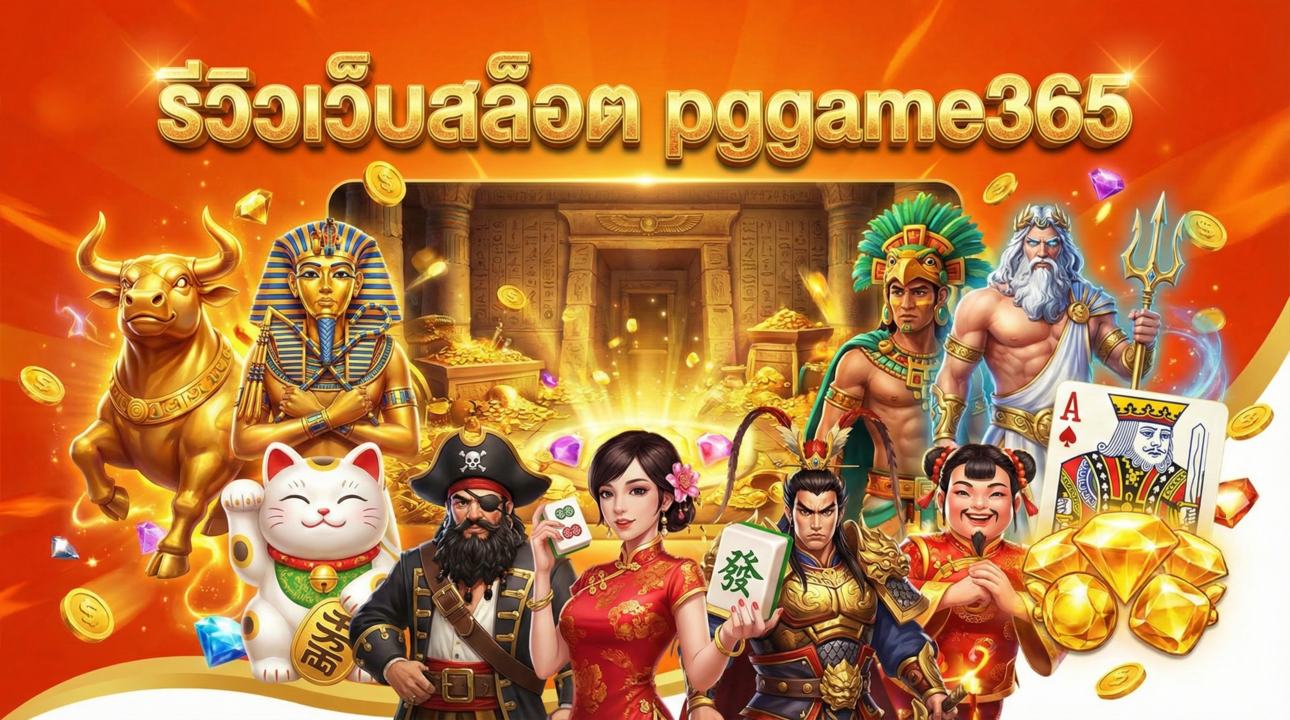 รีวิวเว็บสล็อต pggame365