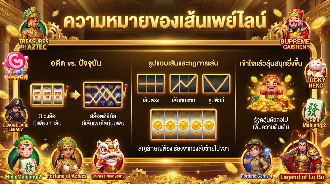 รูปแบบเส้นเพย์ไลน์เบื้องต้น