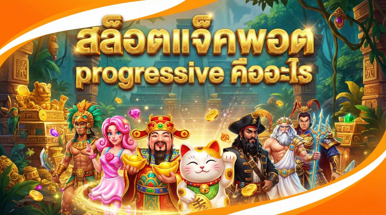 สล็อตแจ็คพอต progressive คืออะไร