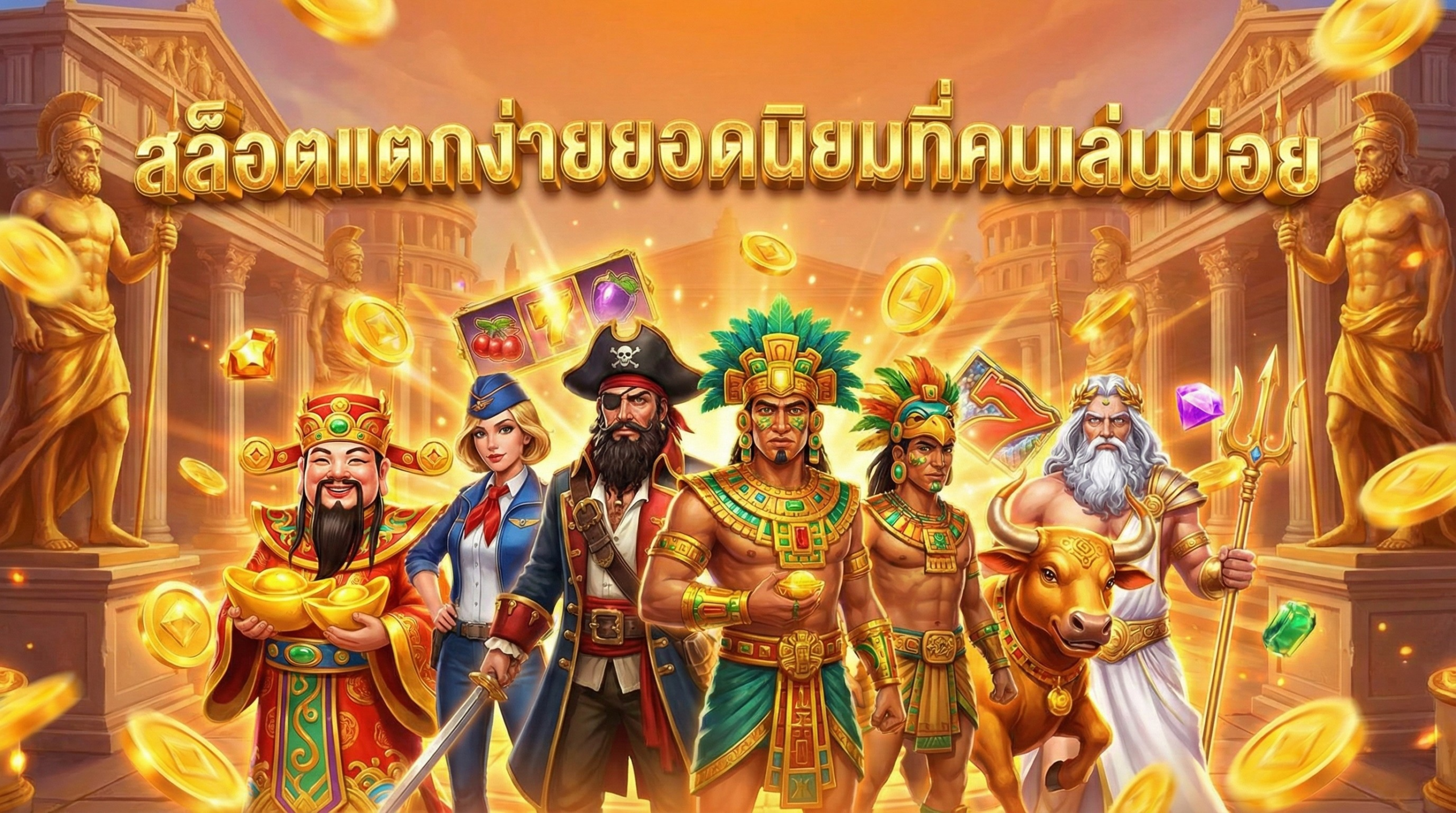 สล็อตแตกง่ายยอดนิยมที่คนเล่นบ่อย