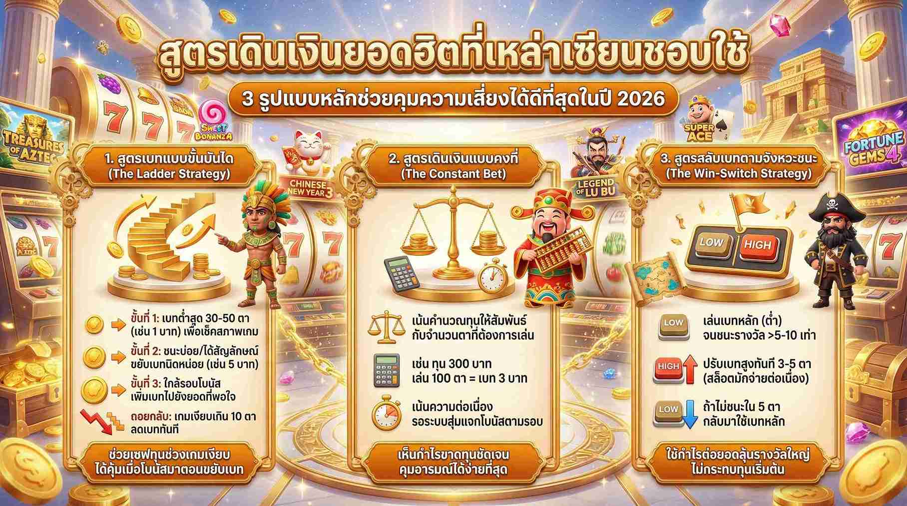 สูตรเดินเงินยอดฮิต