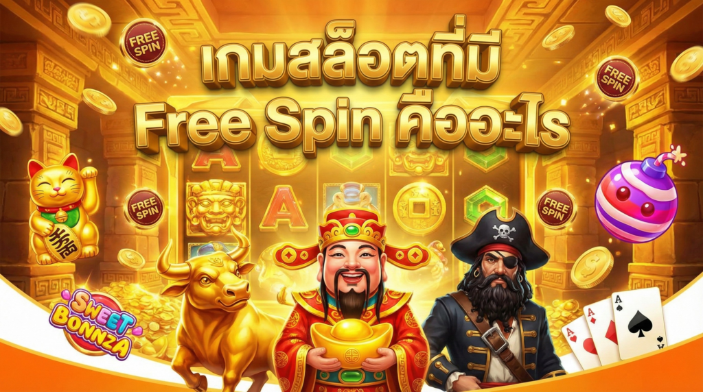 เกมสล็อตที่มี Free Spin คืออะไร