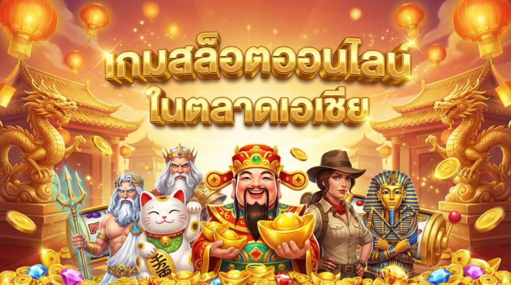 เกมสล็อตออนไลน์ในตลาดเอเชีย