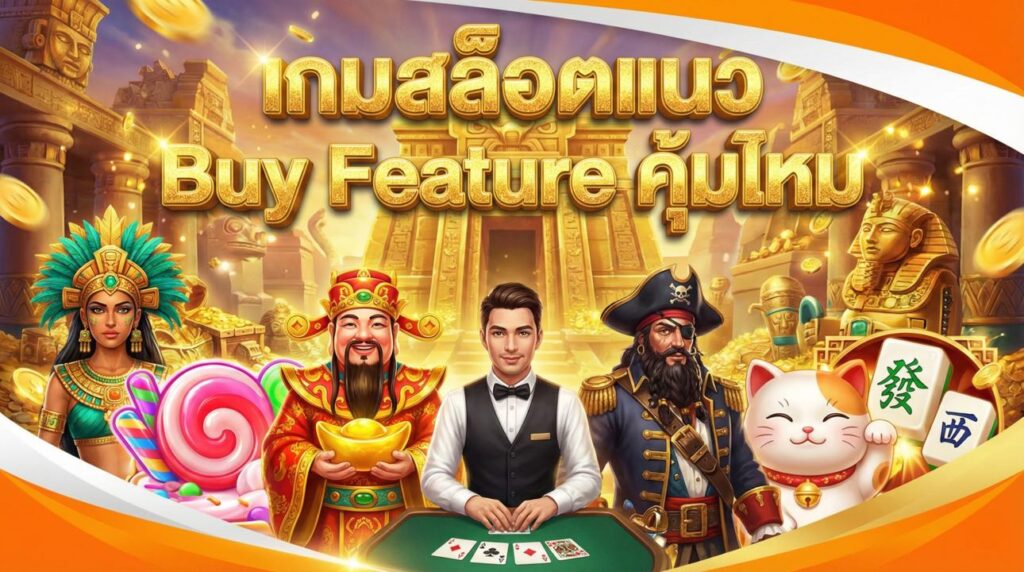 เกมสล็อตแนว Buy Feature คุ้มไหม