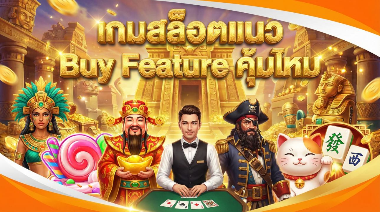 เกมสล็อตแนว Buy Feature คุ้มไหม