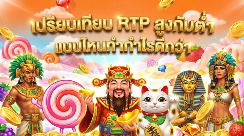 เปรียบเทียบ RTP สูงกับต่ำ แบบไหนทำกำไรดีกว่า