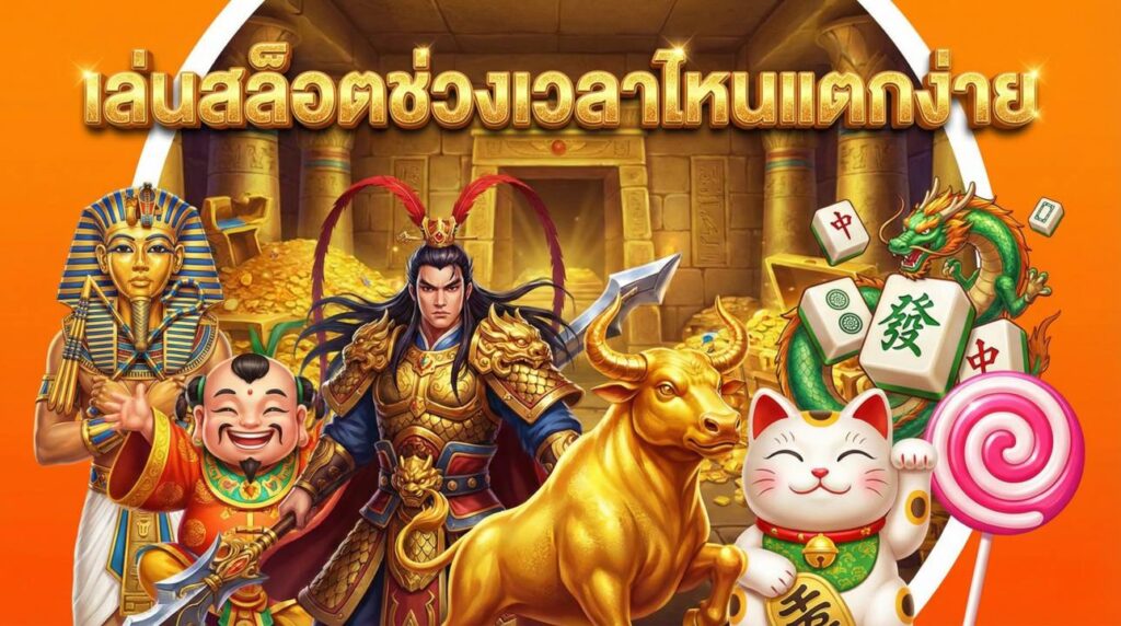 เล่นสล็อตช่วงเวลาไหนแตกง่าย