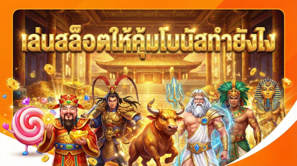 เล่นสล็อตให้คุ้มโบนัสทำยังไง