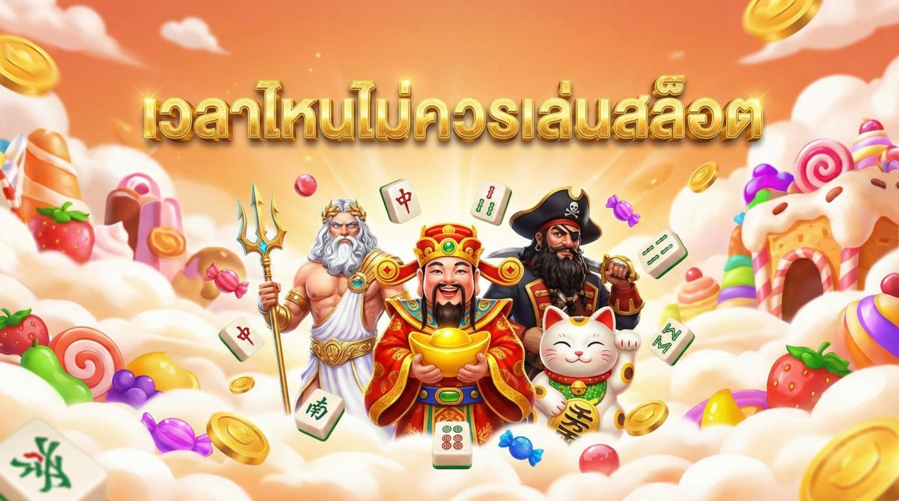 เวลาไหนไม่ควรเล่นสล็อต