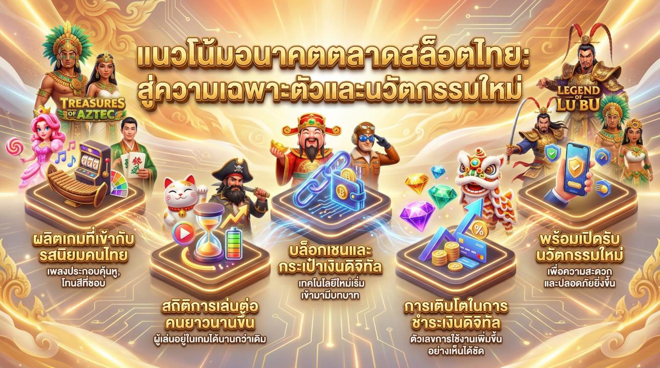 แนวโน้มสล็อตในอนาคต