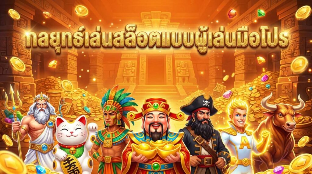 กลยุทธ์เล่นสล็อตแบบผู้เล่นมือโปร