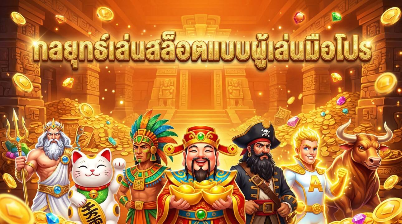 กลยุทธ์เล่นสล็อตแบบผู้เล่นมือโปร