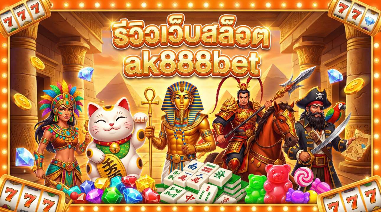 รีวิวเว็บสล็อต ak888bet