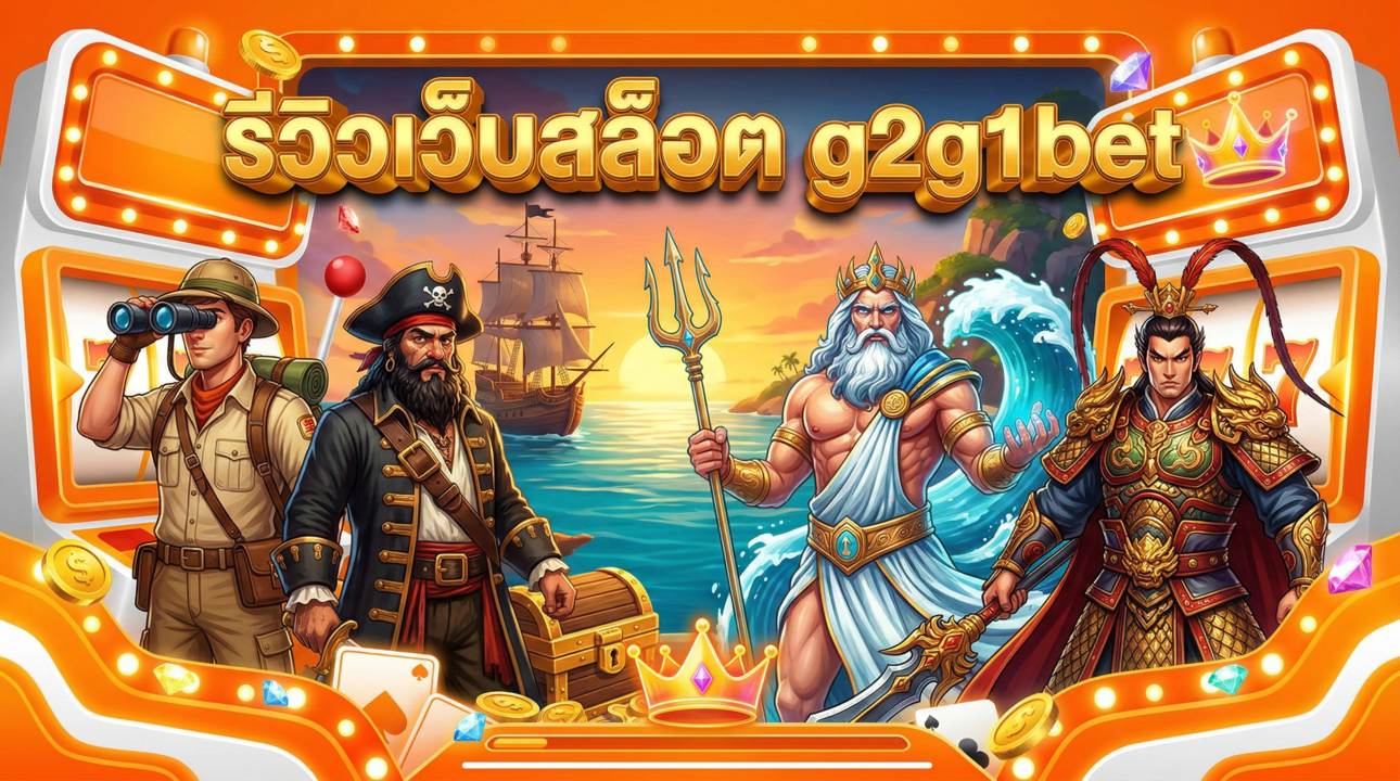 รีวิวเว็บสล็อต g2g1bet