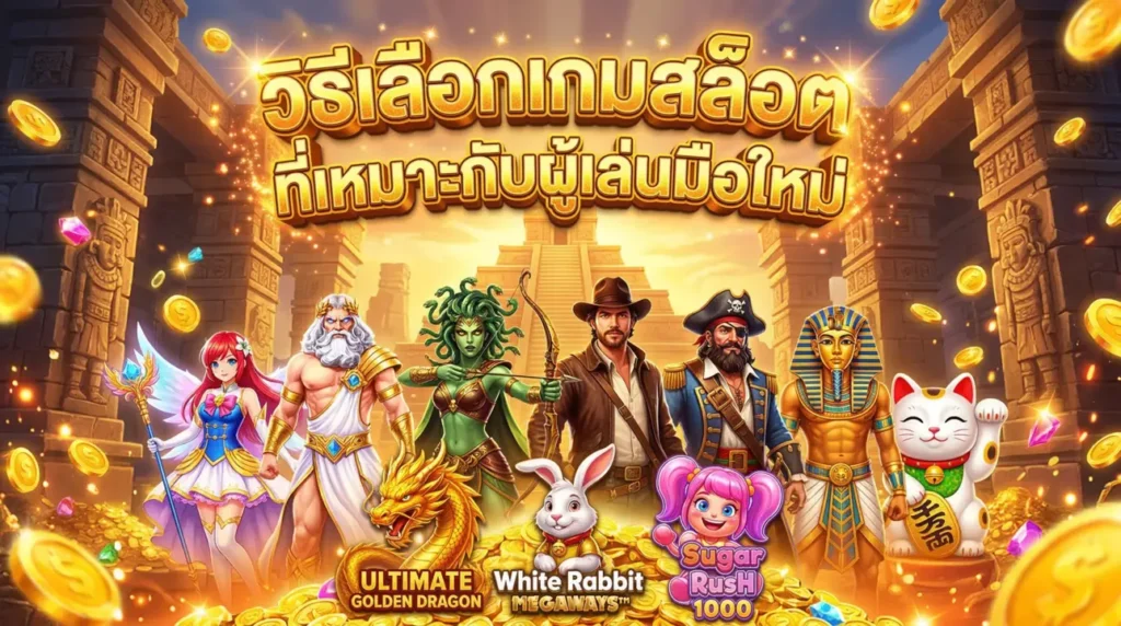 วิธีเลือกเกมสล็อตที่เหมาะกับผู้เล่นมือใหม่