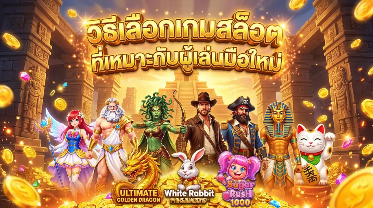 วิธีเลือกเกมสล็อตที่เหมาะกับผู้เล่นมือใหม่