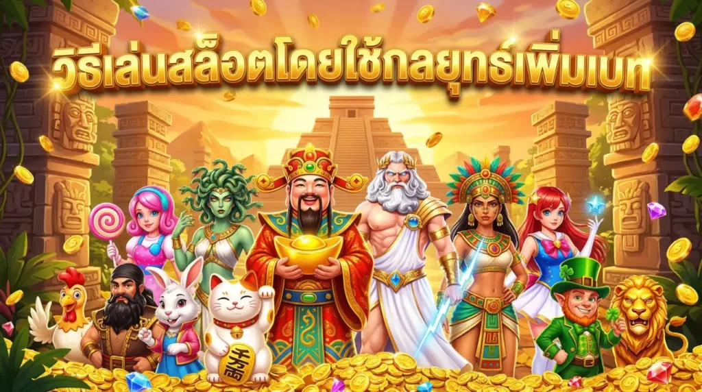 วิธีเล่นสล็อตโดยใช้กลยุทธ์เพิ่มเบท