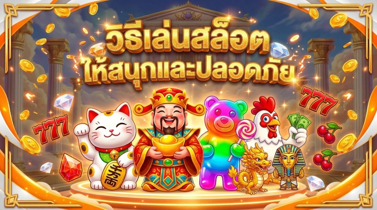 วิธีเล่นสล็อตให้สนุกและปลอดภัย