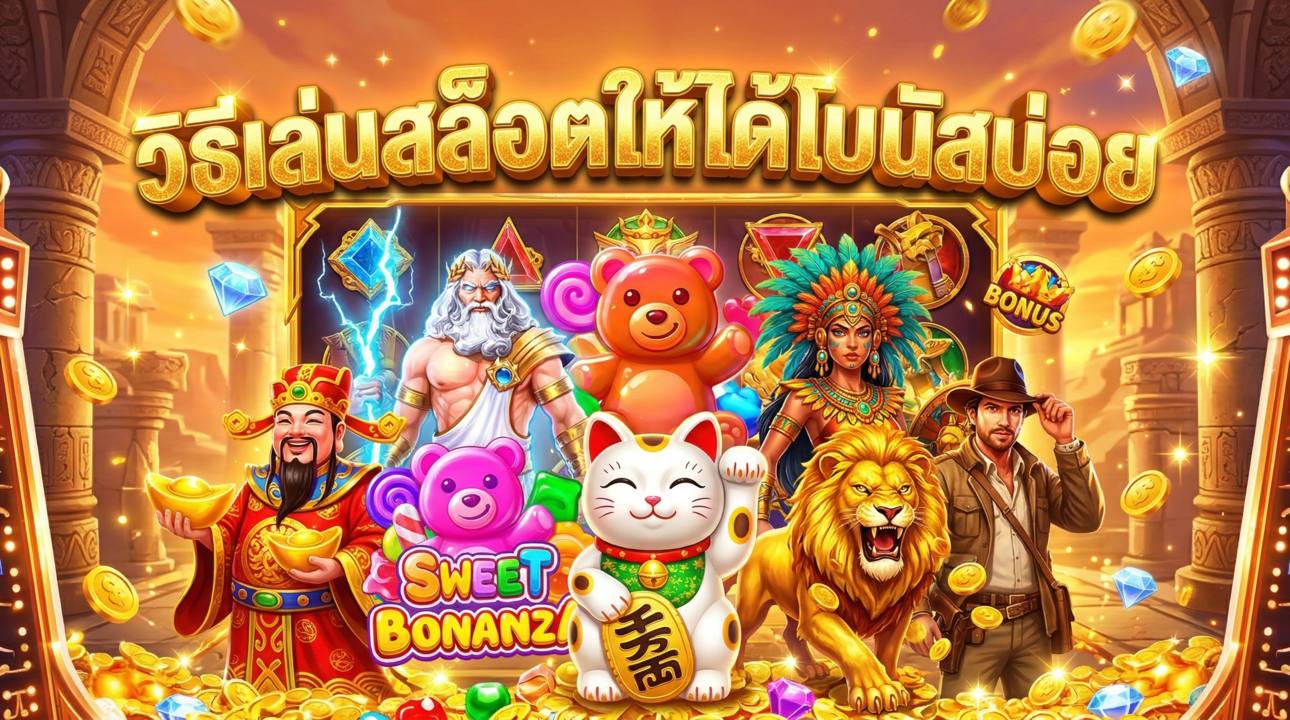 วิธีเล่นสล็อตให้ได้โบนัสบ่อย