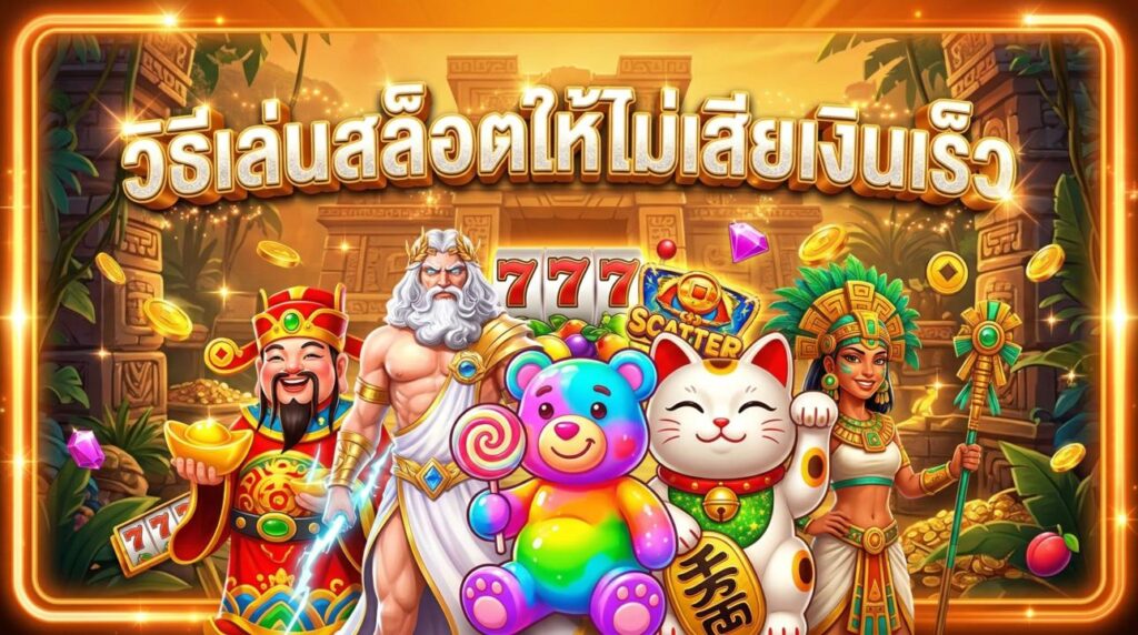 วิธีเล่นสล็อตให้ไม่เสียเงินเร็ว