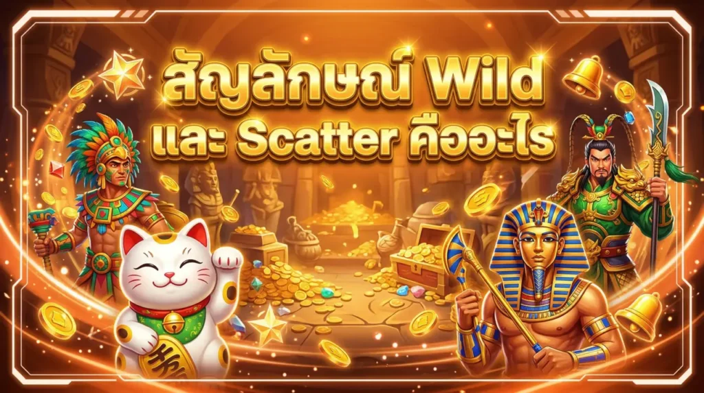 สัญลักษณ์ Wild และ Scatter คืออะไร