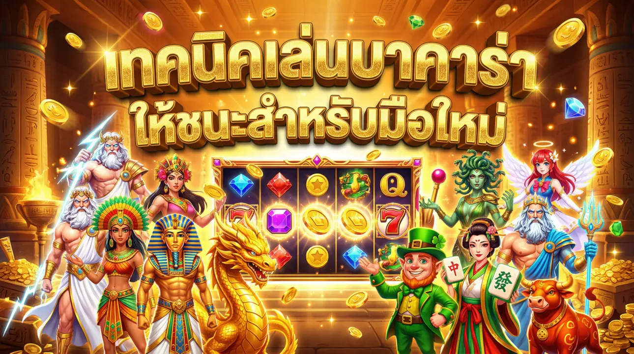 เทคนิคเล่นบาคาร่าให้ชนะสำหรับมือใหม่