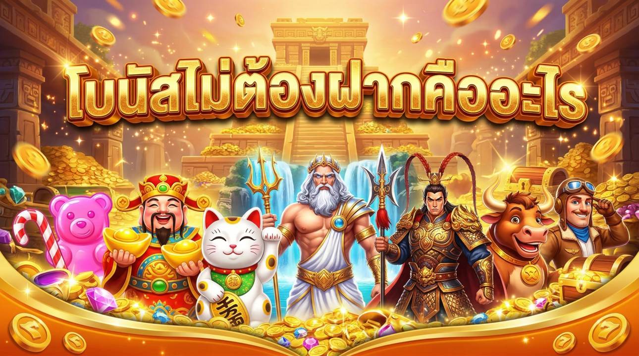 โบนัสไม่ต้องฝากคืออะไร